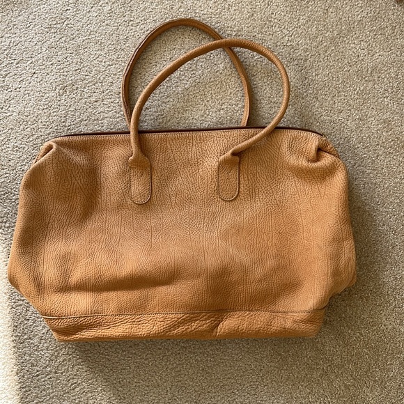 Terrida Tangaroa gently used Italian Leather weekender bag - Picture 5 of 7